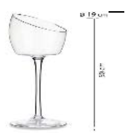[DEAR211256] DECO 32485 VASE EN VERRE AVEC OUVERTURE DIAM 19 X 50 CM 