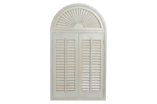 [DEIT200523] DECO ES-143126 DECO MURALE BOIS MDF 76X136X4 FEN TRE BLANC