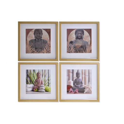 [DEIT201479] DECO CU-163265 TABLEAU PS 40X2X40 BOUDDHA 4 MOD.