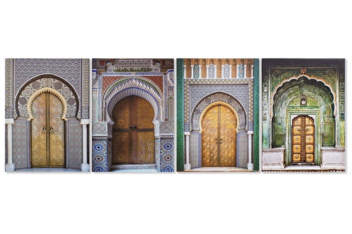 [DEIT201486] DECO CU-169836 TABLEAU CANVAS MDF 50X1,8X70 ARAB 4 MOD.