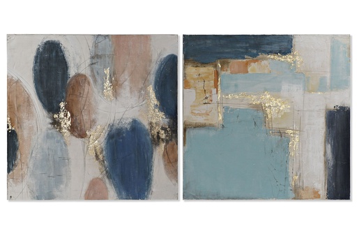 [DEIT201502] DECO CU-176603 TABLEAU CANVAS PINE TREE 80X4X80 ABSTRACT 2 MOD.