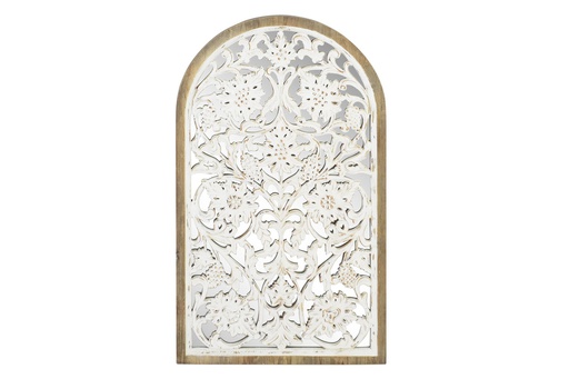[DEIT196302] DECO LD-150287 DECO MURALE BOIS CRISTAL 55,5X3X96 MANDALA