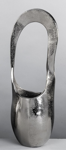[DEBE210674] DECO 380-056 VASE METAL SINGAPUR 15*47 cm