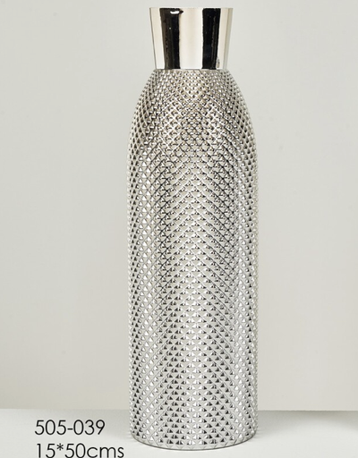 [DEBE220848] DECO 505-039 VASE CRISTAL THETH 15*50 cm