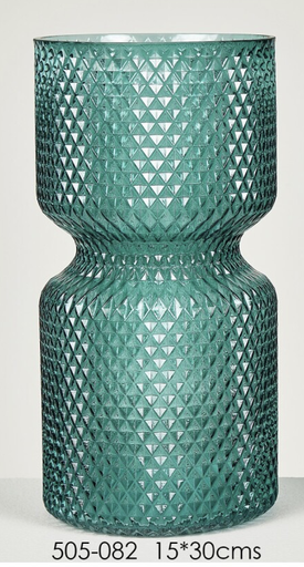 [DEBE220865] DECO 505-082 VASE CRISTAL CETIÑA 15*30 cm