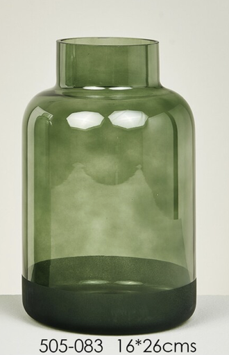 [DEBE220866] DECO 505-083 VASE CRISTAL PERAST 16*26 cm