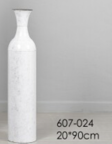 [DEBE220897] DECO 607-024 VASE METAL NIZA 20*90 cm