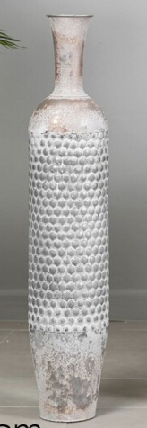 [DEBE220898] DECO 607-029 VASE METAL ÉFESO 17*60 cm