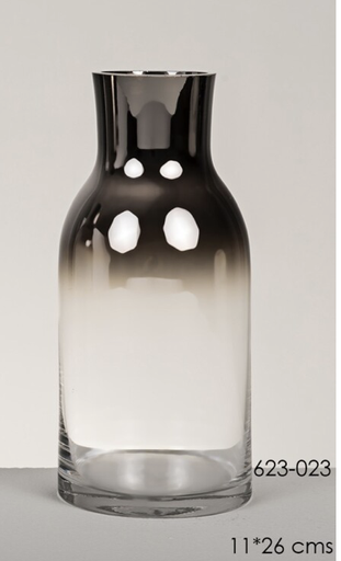 [DEBE220905] DECO 623-023 VASE CRISTAL VANCOUVER 11*26 cm
