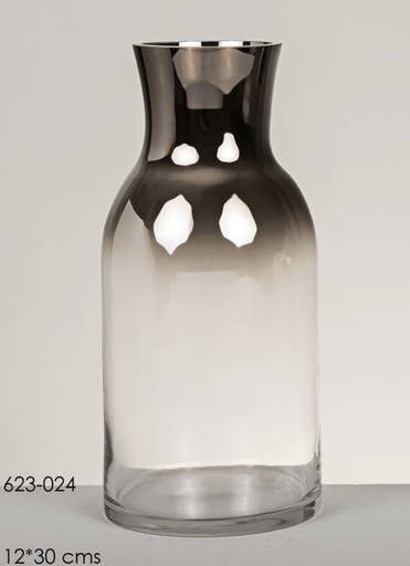 [DEBE220906] DECO 623-024 VASE CRISTAL VANCOUVER 12*30 cm