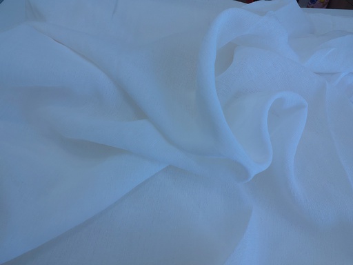 [TIAT221107] AT TISSU VOILE BLANC PLUIE AT011 2,80m
