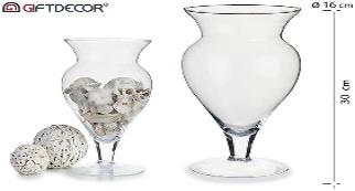 [DEAR210181] DECO 53255 COUPE CRISTAL PIED ANFORA