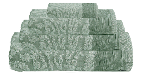 [LLTL200409] LL TL SERVIETTE ALECRIM 50x100 VERT 100% COTON
