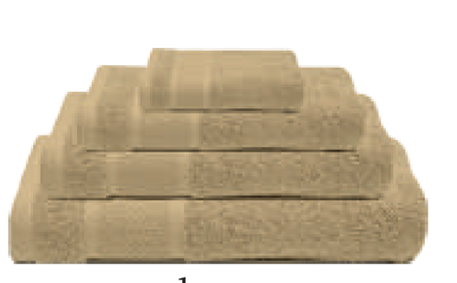 [LLTL200486] LL TL SERVIETTE FAVOS 70x140 BEIGE 100% COTON
