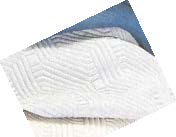 [LLTL201149] LL TL BOUTY ARARA 250x270 +2 TAIE 40x60 100% PES BLANC