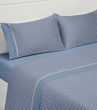[LLTL210349] LL TL  J.DRAPS 50P/50C RETINA BLEU DP 240x290cm DH 155x200cm 2T 50x75cm