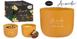 [DEAR211282] DECO 81675 VERRE BOUGIE 120GR PARFUM VANILLE
