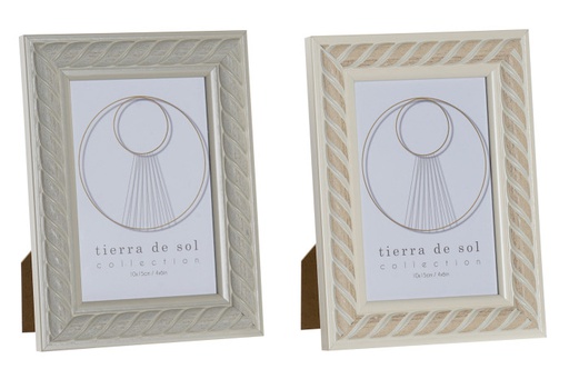 [DEIT201296] DECO MF-171666 CADRE PHOTO PS GLASS 10X15 15X2X20 2 MOD.