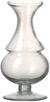 [DEPL180530] DECO VASE CORALIE H205X80MM CRISTAL BRIL GLASS