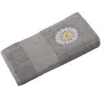 [LLST181201] LL B27621001 AMARILLA SERVIETTE 50X90 GRIS 400GSM 100%C PCB 12