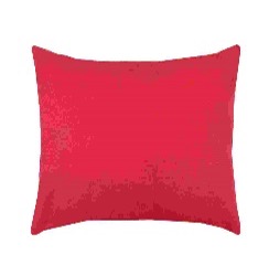 [LLST201237] LL C38944007 USED COUSSIN 30X50 CM ROUGE 100%CO 600GSM PCB 6