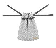 [LLST201284] LL SAC50157002 MOUSTIERS SAC BOURSE 29X30 CM GRIS - 92% RAMIE 8% COTON