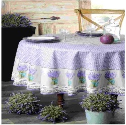 [LLST210216] LL N207726002 LAVANDE NAPPE DIAMETRE 180 CM