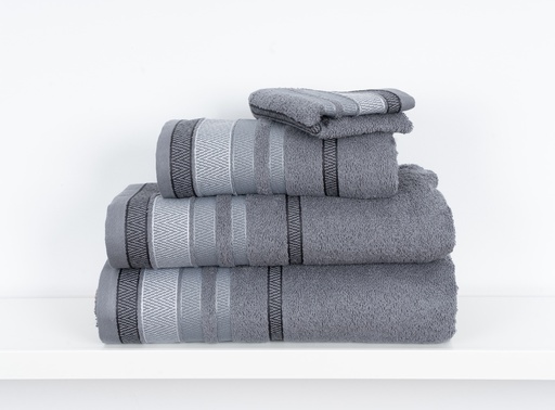 [LLTL191069] LL SERVIETTE CEVADA 70X140 GRIS 100% COTON
