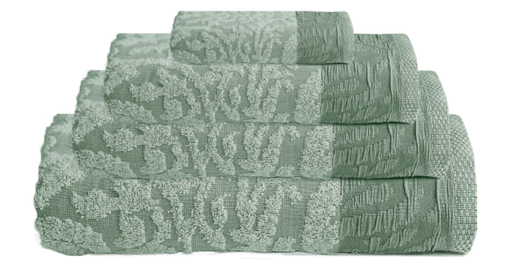 [LLTL200410] LL SERVIETTE ALECRIM 70X140 VERT 100% COTON