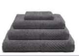[LLTL200470] LL SERVIETTE CENTEIO 70X140 GRIS 100% COTON