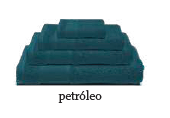 [LLTL200483] LL SERVIETTE FAVOS 100X150 BLEU PETROLE 100% COTON