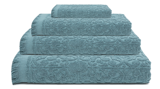 [LLTL200522] LL SERVIETTE NEPTUNO 70X140 BLEU PETROLE 100% COTON