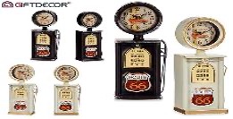[DEAR211181] DECO 79672 HORLOGE DE METAL ASSORT ESSENCE ASSORT 2 COULEUR 