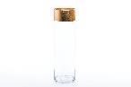 [DEGA191046] DECO 156127 GLASS VASE 12X12X40 CM