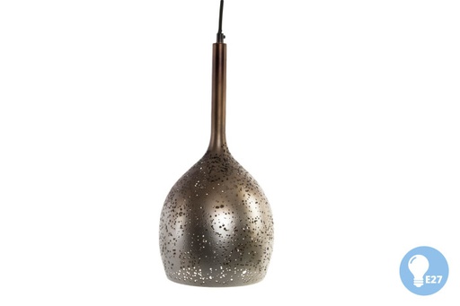 [DEIT190352] DECO LA-145395 LUSTRE METAL 21X21X42 ETNICO DORE