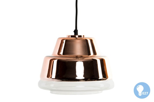 [DEIT190353] DECO LA-145396 LUSTRE CRISTAL 25X25X20 CHIC DORE
