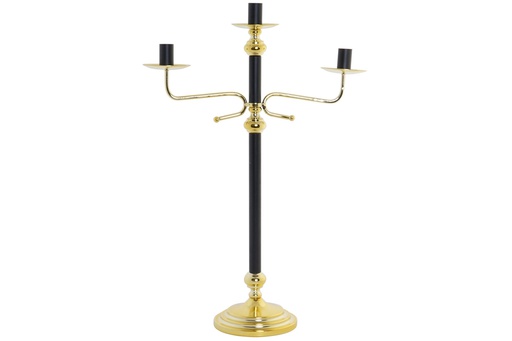 [DEIT201348] DECO PV-164440 CHANDELIER MÉTAL 39X15X58 BICOLOR DORÉ