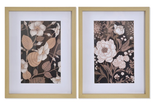 [DEIT201476] DECO CU-163262 TABLEAU PS 35X2X45 FLOWERS 2 MOD.