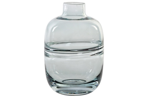 [DEIT201572] DECO JV-172489 VASE GLASS GLASS 12X12X18 12 GREEN