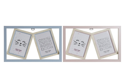 [DEIT210205] DECO MF-159762 MULTIPHOTOS FRAME PS GLASS 10X15 2 MOD.