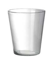 [DEPL190679] DECO 760456 PLANTER CLAIRE H125X130MM GLASS CLEAR GLASS