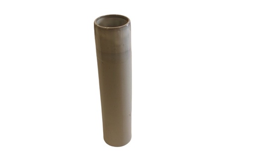 [DEPL191125] DECO 760971 VASE ORGANIC H240X60MM CERM LT GREY
