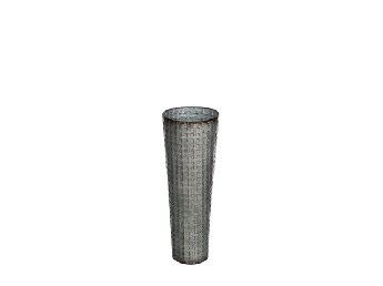 [DERE190666] DECO 100058 VASE GRIS METAL DECO