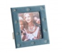 [DERE201072] DECO 107586 CADRE PHOTO 13X18 BLEU CLAIRE VELOUR