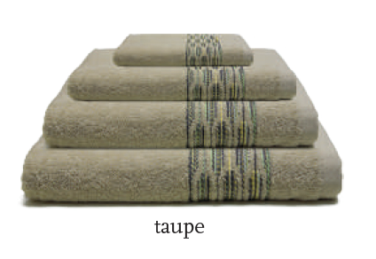 [LLTL200446] LL SERVIETTE INCENSO 70X140 TAUPE 100% COTON