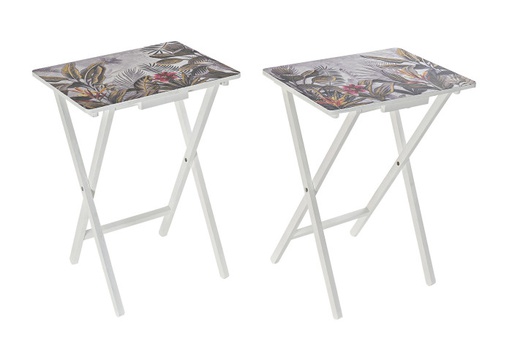 [DEIT210705] DECO LD-169845 TABLE AUXILIAIRE BOIS 48X35X66 2 2 MOD.