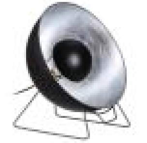 [DERE201014] DECO 104104 VEILLEUSE NOIR-ARGENT ACIER