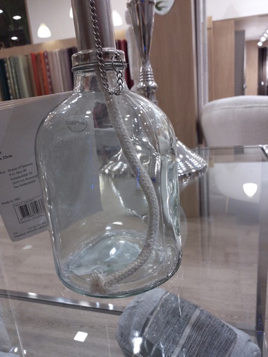 [DEMH180505] DECO MH 1003887 OIL BOTTLE TRANSP 5 ASS H22xd11cm