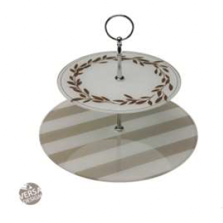 [DEVH190356] DECO 20231209 STAND FRUITS DEUX NIVEAUX PROVENCAL