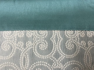 [LLTL230344] LL TL COUVRE LIT ALESSA 270x270cm VERT JADE 80%PES-20%CTN